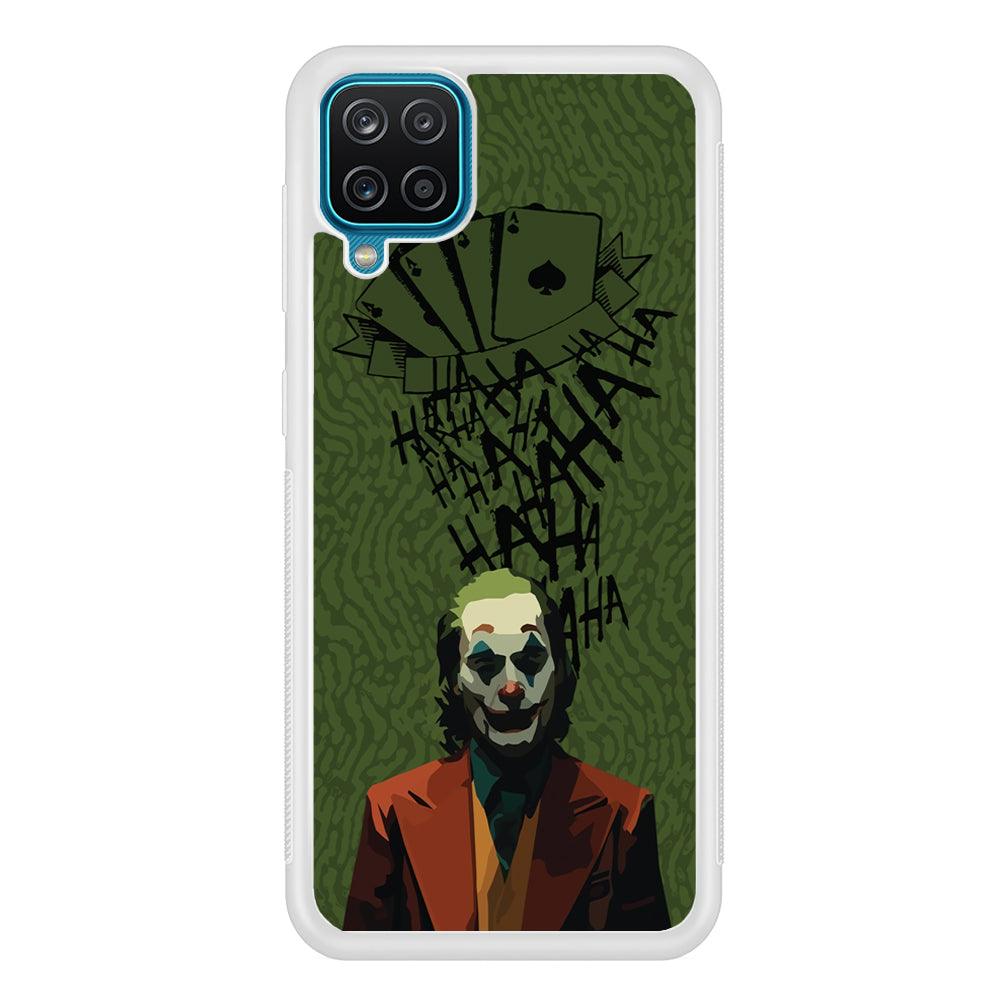 Joker Laugh in Silence Samsung Galaxy A12 Case-Oxvistore