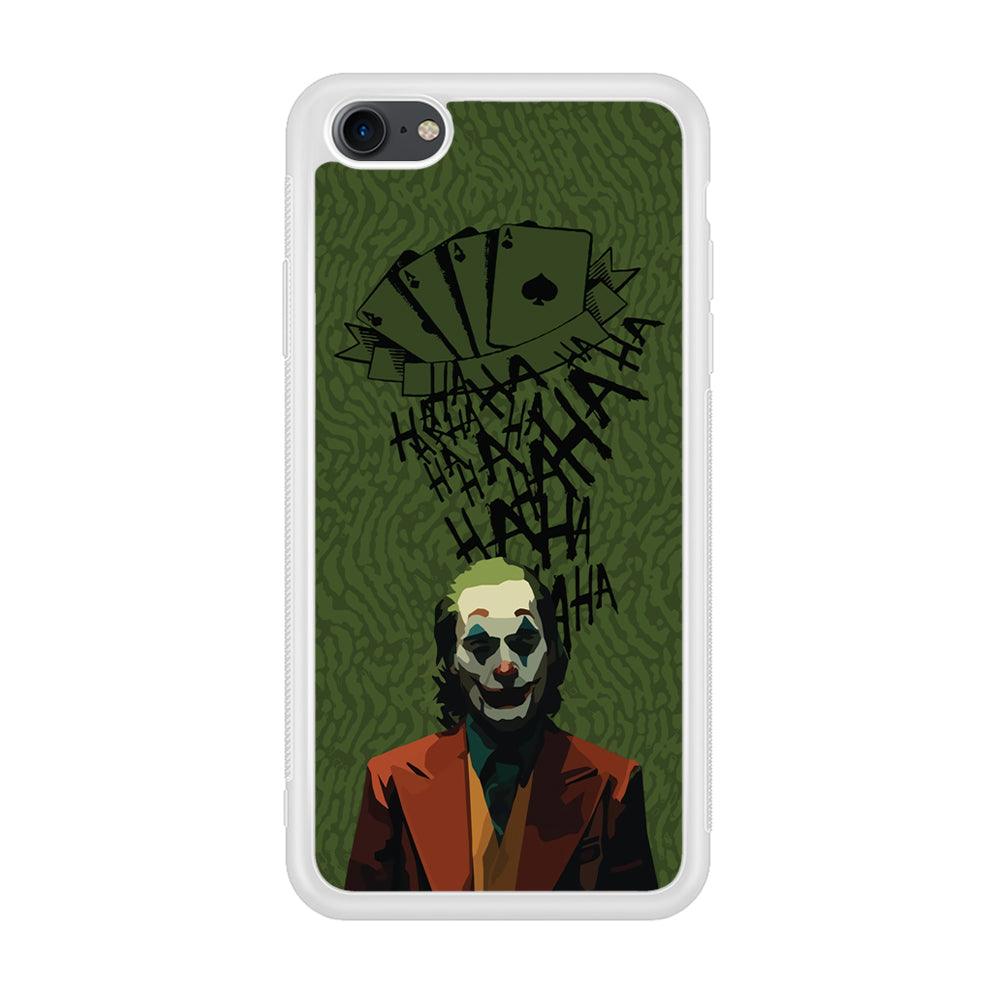 Joker Laugh in Silence iPhone 8 Case-Oxvistore