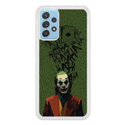 Joker Laugh in Silence Samsung Galaxy A52 Case-Oxvistore