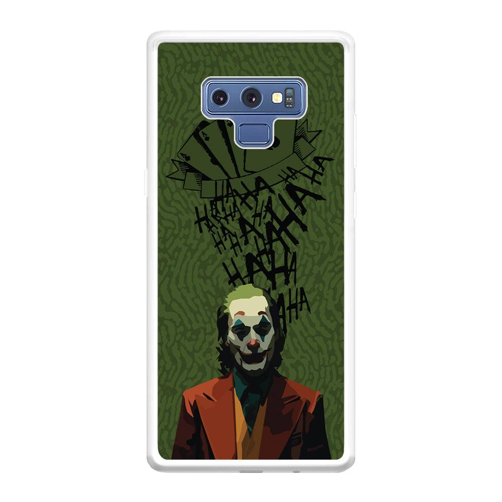 Joker Laugh in Silence Samsung Galaxy Note 9 Case-Oxvistore