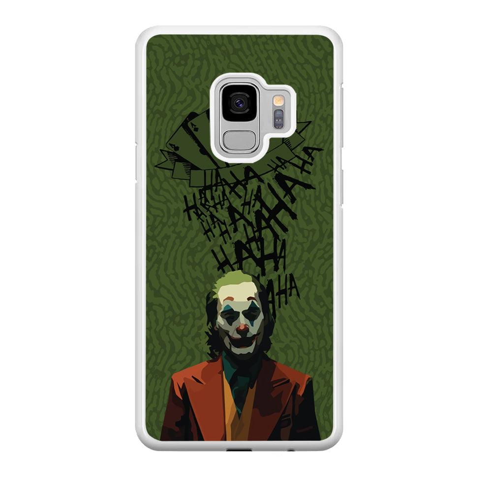 Joker Laugh in Silence Samsung Galaxy S9 Case-Oxvistore