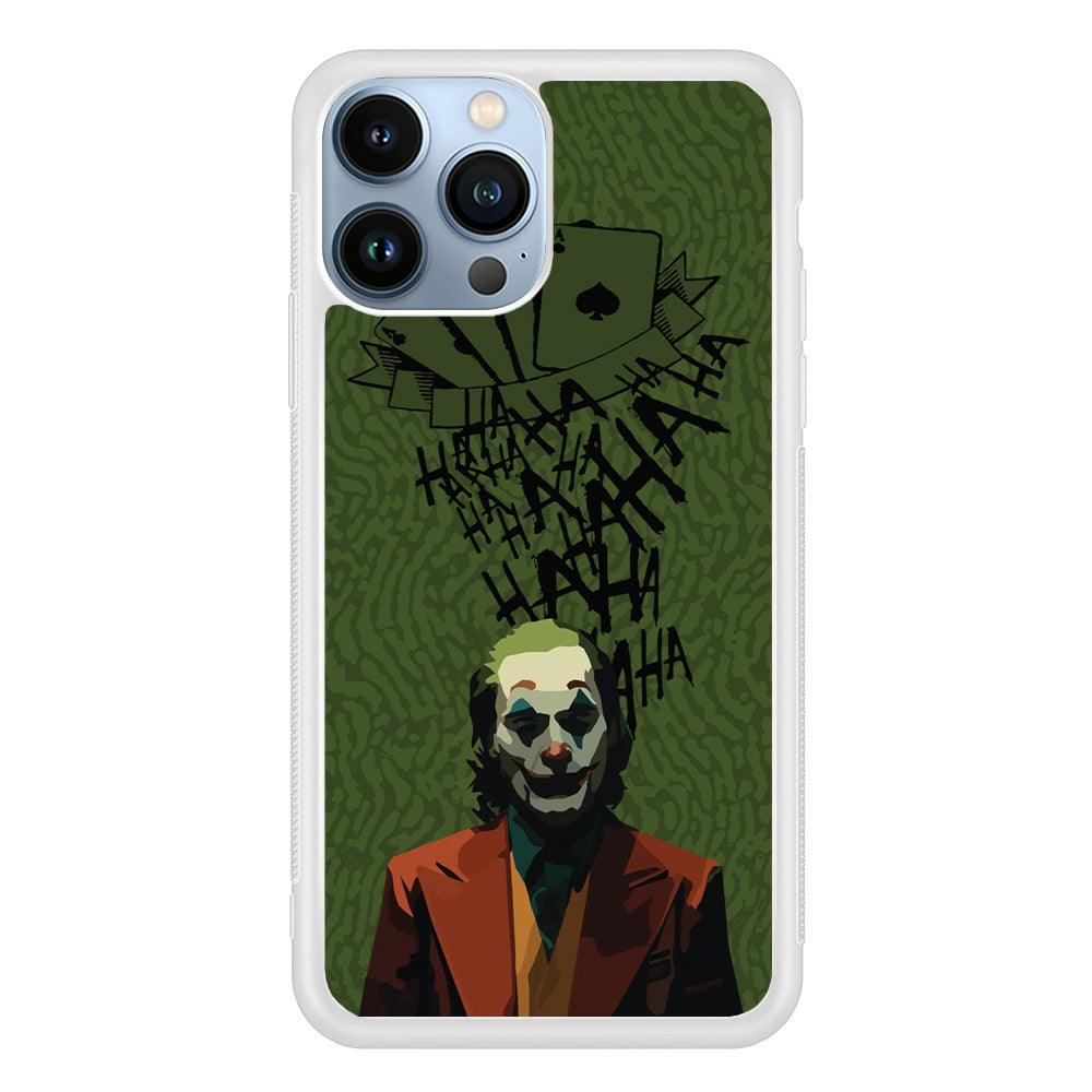 Joker Laugh in Silence iPhone 13 Pro Case-Oxvistore