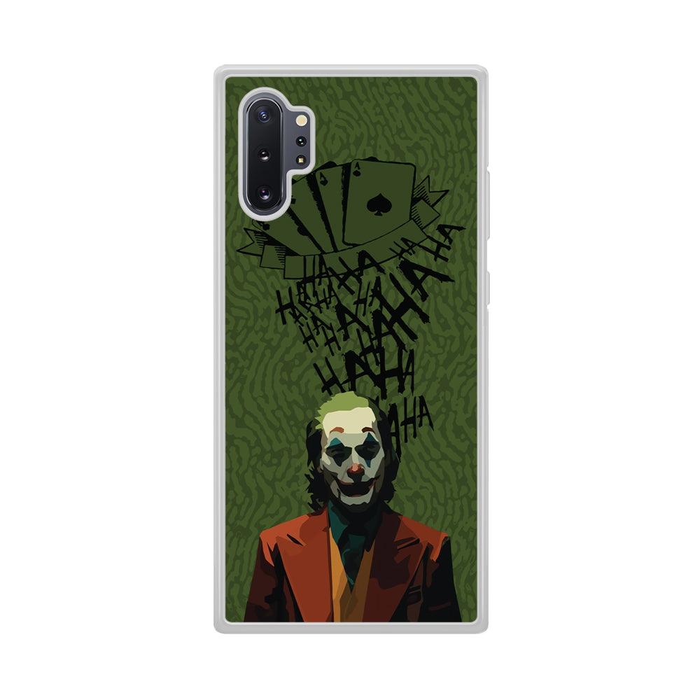 Joker Laugh in Silence Samsung Galaxy Note 10 Plus Case-Oxvistore