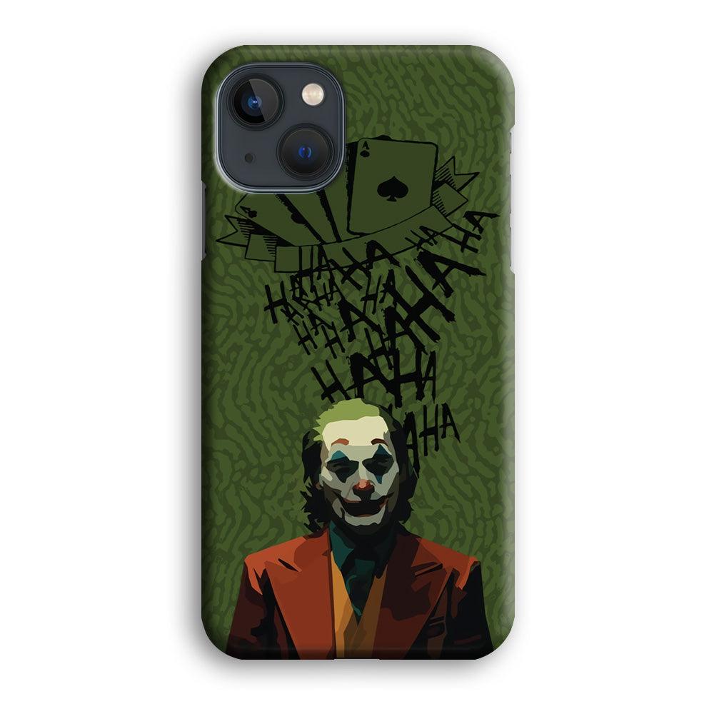 Joker Laugh in Silence iPhone 13 Case-Oxvistore