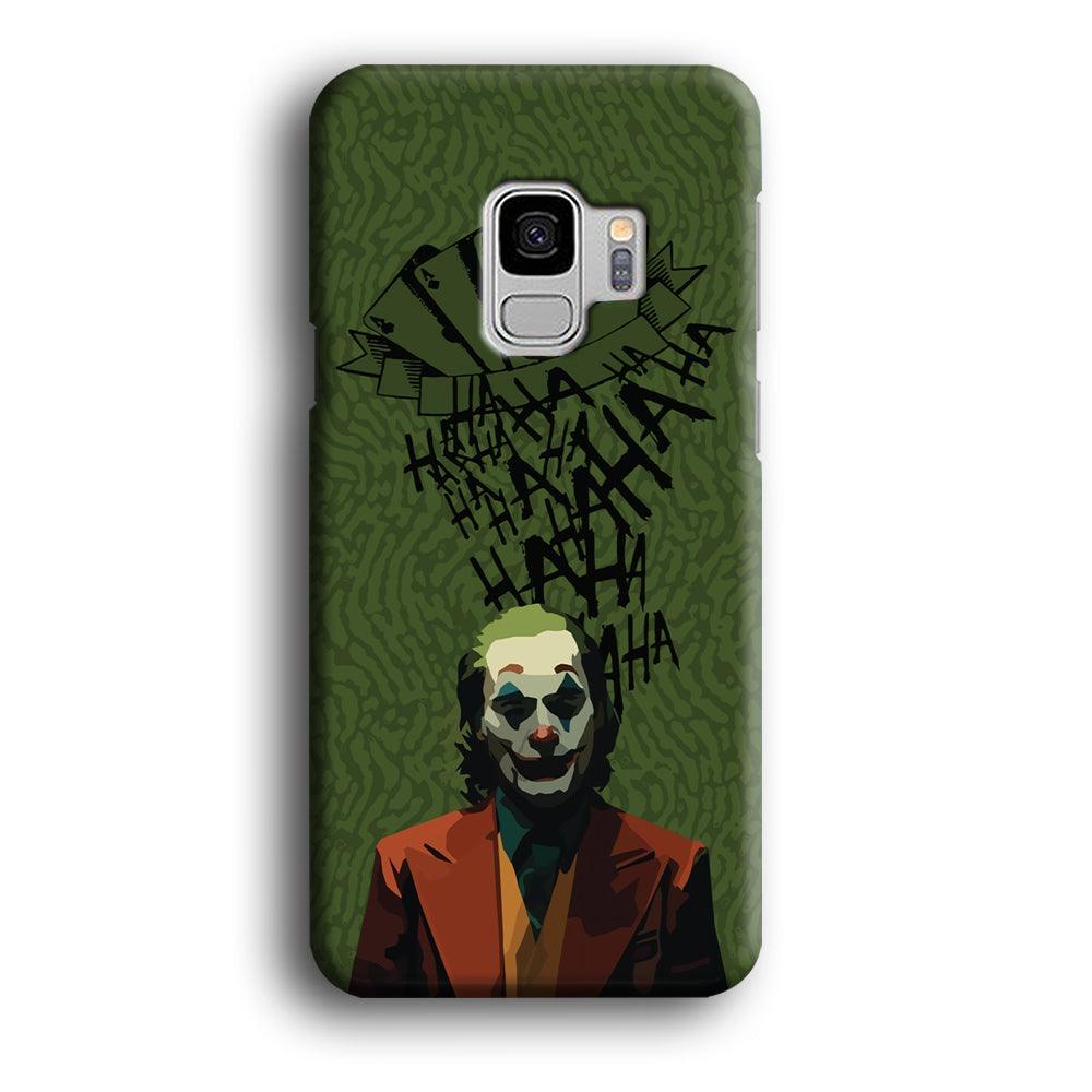 Joker Laugh in Silence Samsung Galaxy S9 Case-Oxvistore