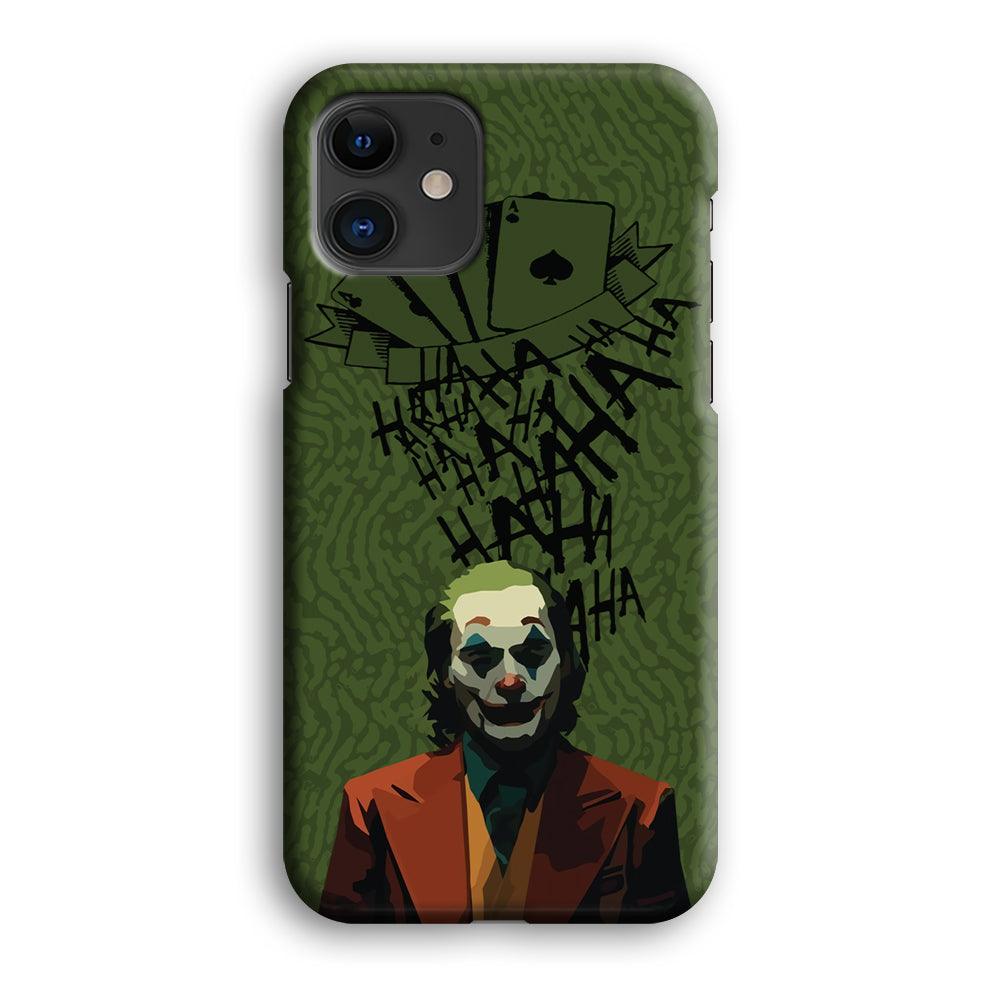 Joker Laugh in Silence iPhone 12 Case-Oxvistore