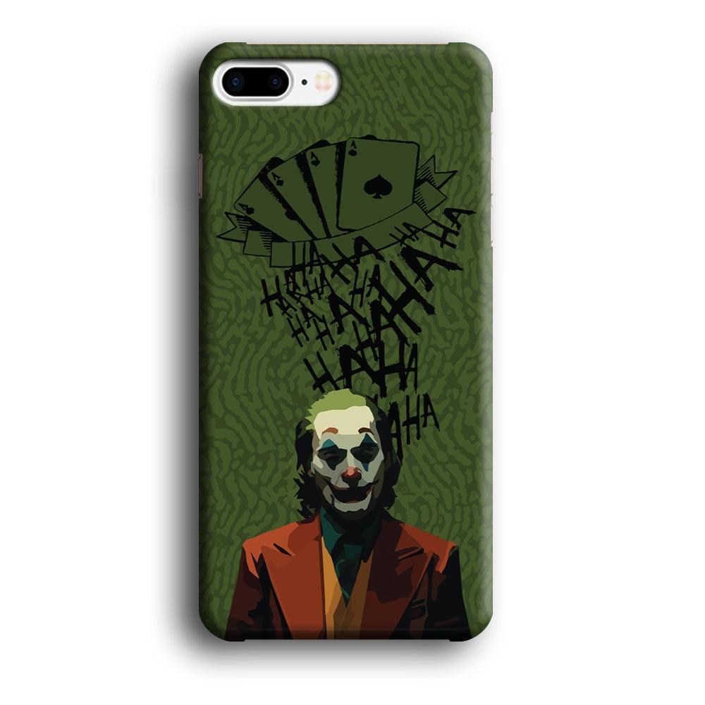 Joker Laugh in Silence iPhone 8 Plus Case-Oxvistore