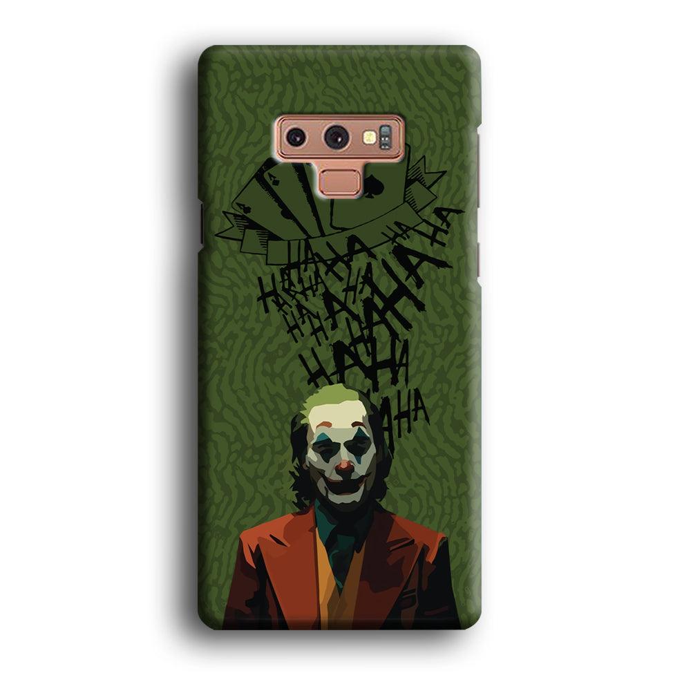 Joker Laugh in Silence Samsung Galaxy Note 9 Case-Oxvistore