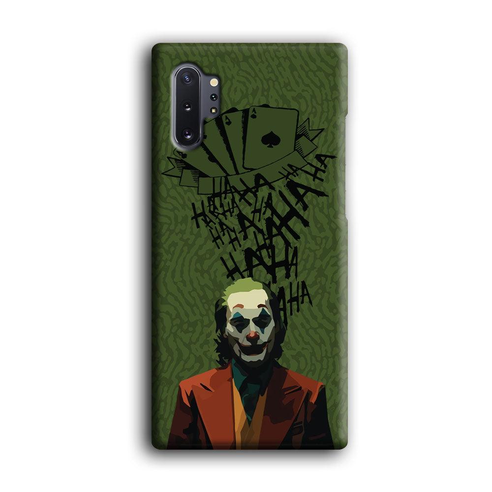 Joker Laugh in Silence Samsung Galaxy Note 10 Plus Case-Oxvistore