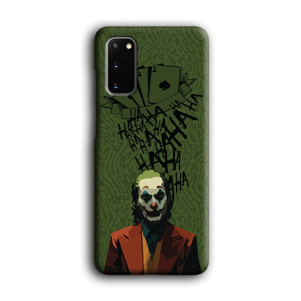 Joker Laugh in Silence Samsung Galaxy S20 Case-Oxvistore