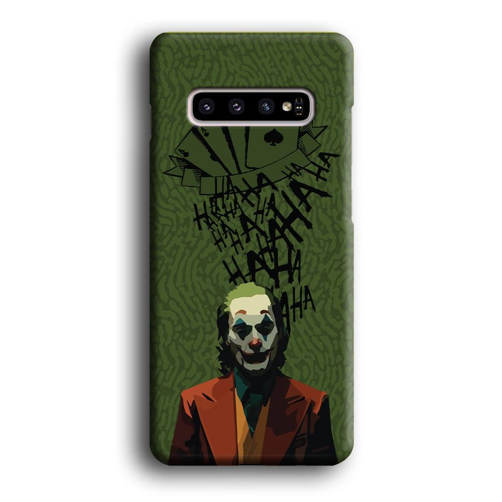 Joker Laugh in Silence Samsung Galaxy S10 Plus Case-Oxvistore