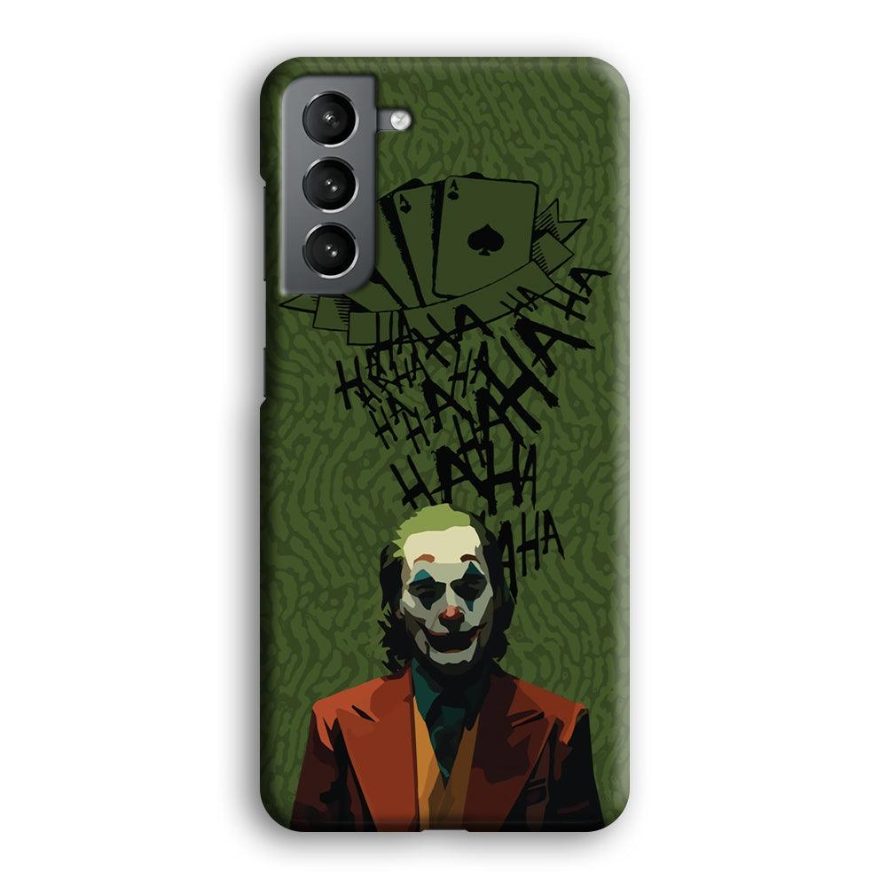 Joker Laugh in Silence Samsung Galaxy S21 Case-Oxvistore