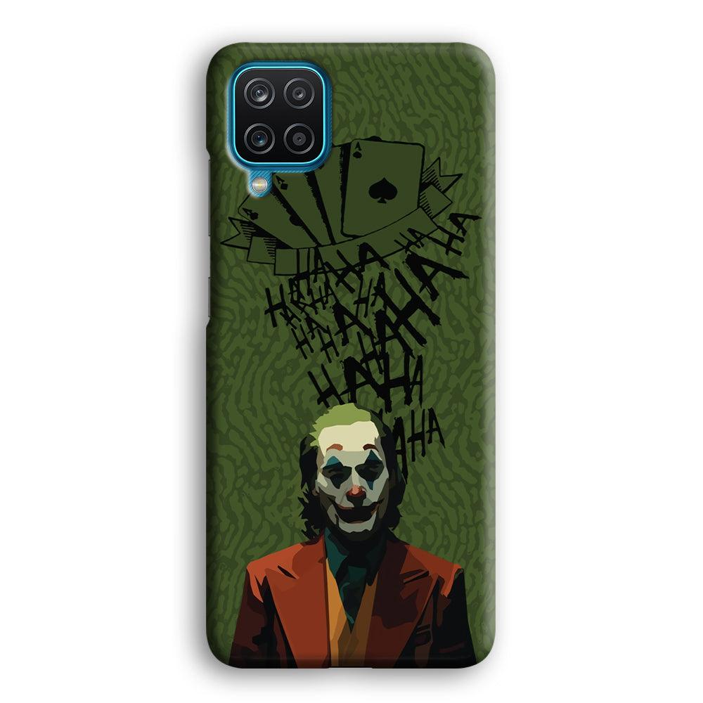 Joker Laugh in Silence Samsung Galaxy A12 Case-Oxvistore