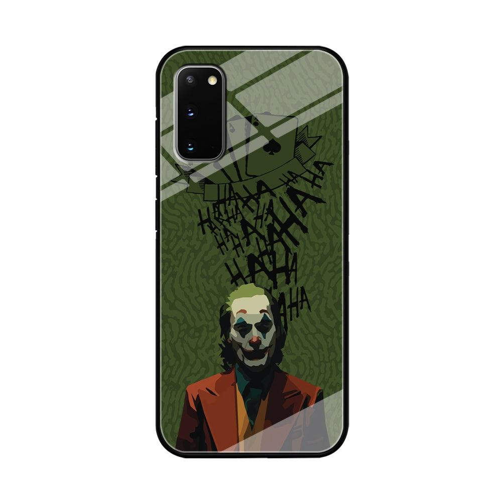 Joker Laugh in Silence Samsung Galaxy S20 Case-Oxvistore