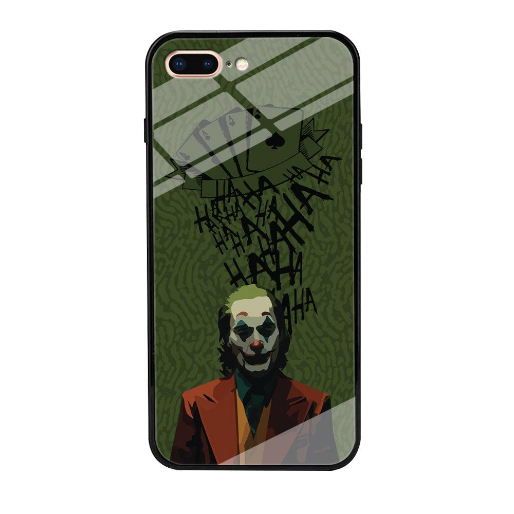 Joker Laugh in Silence iPhone 8 Plus Case-Oxvistore