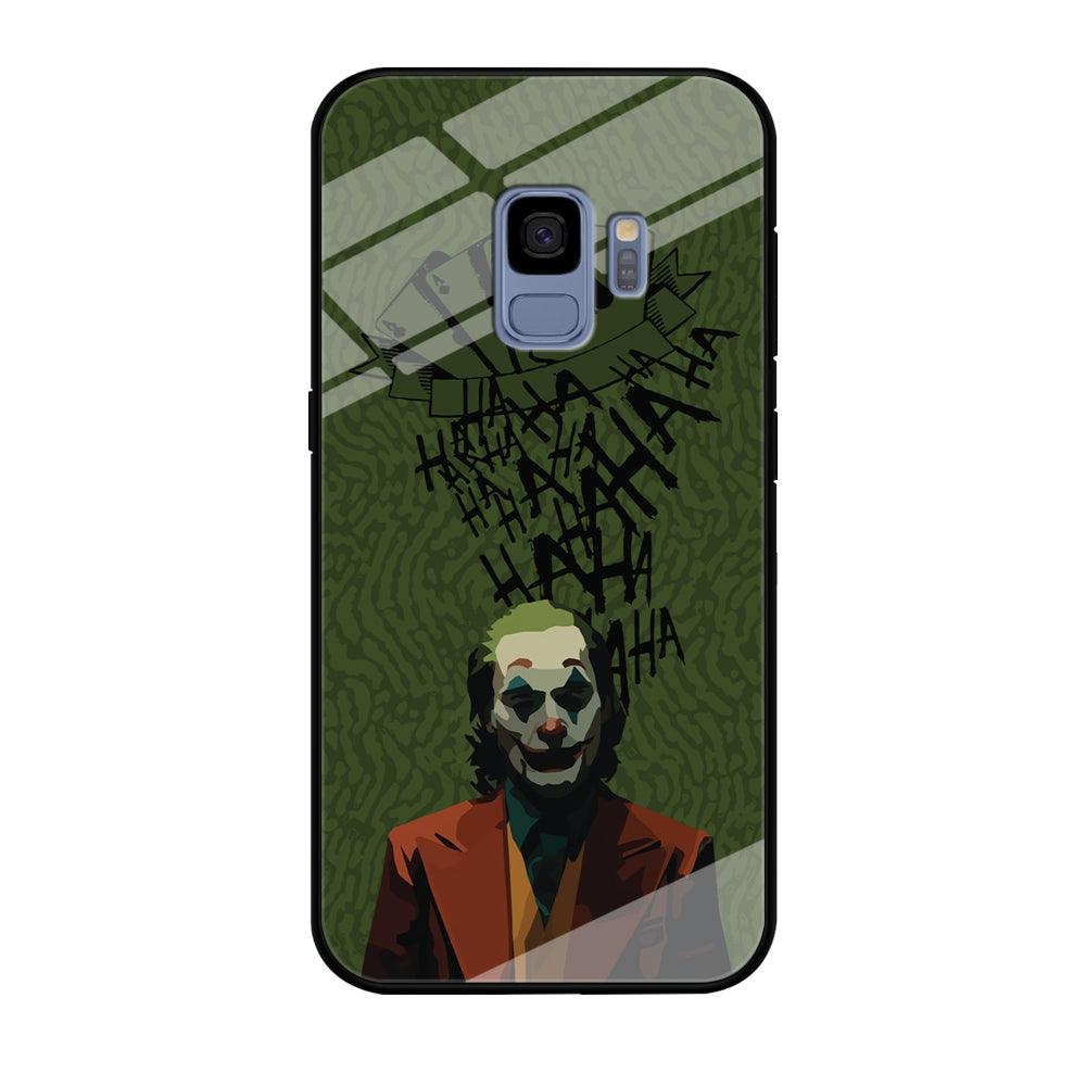 Joker Laugh in Silence Samsung Galaxy S9 Case-Oxvistore