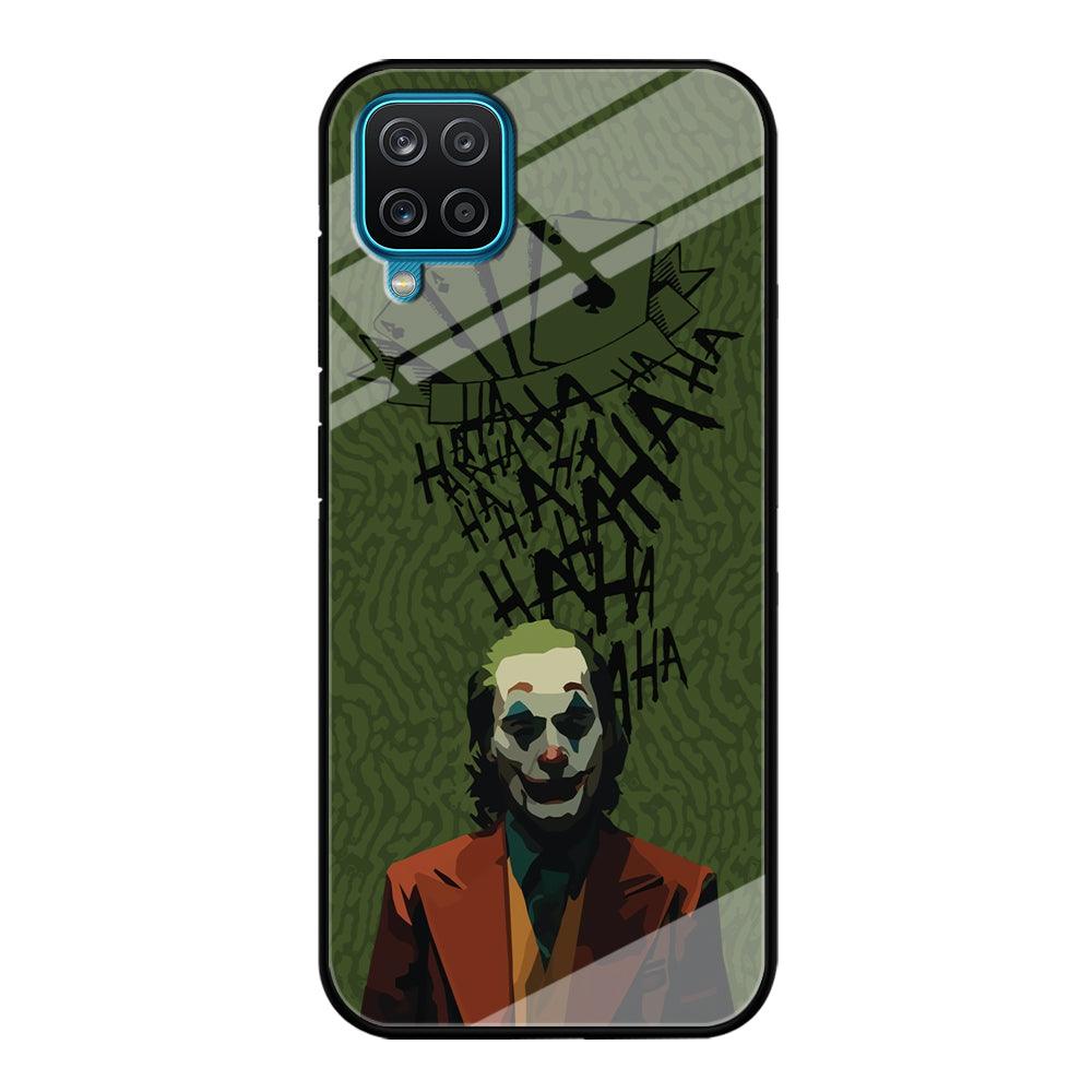 Joker Laugh in Silence Samsung Galaxy A12 Case-Oxvistore