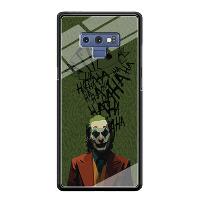 Joker Laugh in Silence Samsung Galaxy Note 9 Case-Oxvistore