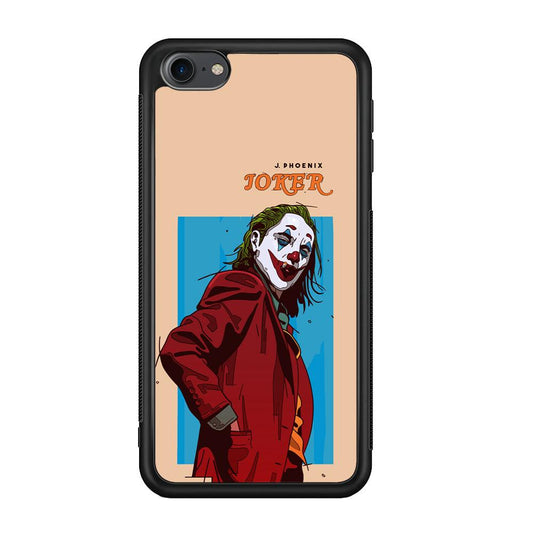 Joker Make The Great Smile iPod Touch 6 Case-Rubber Black (2D Case)-Oxvistore