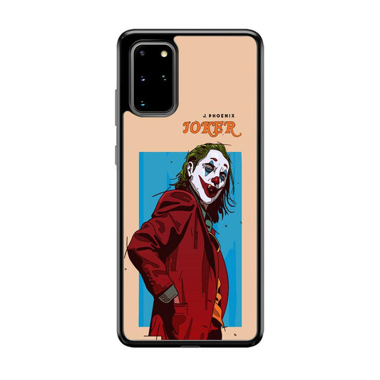 Joker Make The Great Smile Samsung Galaxy S20 Plus Case-Rubber Black (2D Case)-Oxvistore