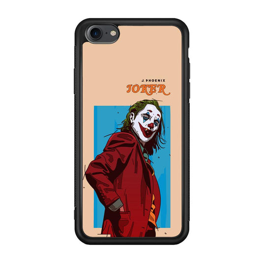 Joker Make The Great Smile iPhone 7 Case-Rubber Black (2D Case)-Oxvistore
