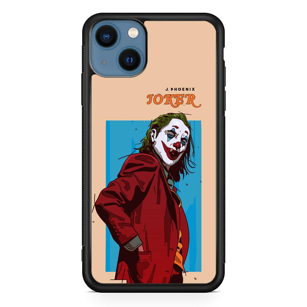 Joker Make The Great Smile iPhone 14 Case-Rubber Black (2D Case)-Oxvistore