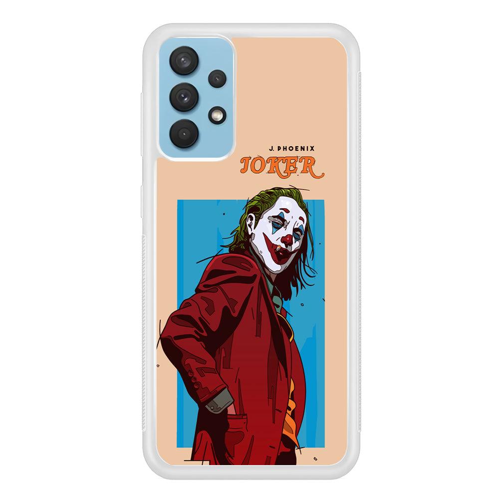 Joker Make The Great Smile Samsung Galaxy A32 Case-Oxvistore