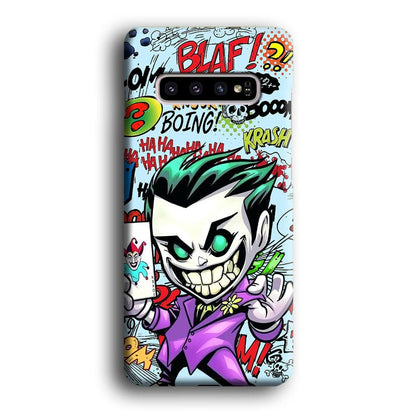 Joker Cartoon Smily Bomb Samsung Galaxy S10 Case-Oxvistore