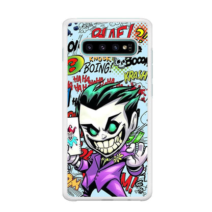 Joker Cartoon Smily Bomb Samsung Galaxy S10 Case-Oxvistore