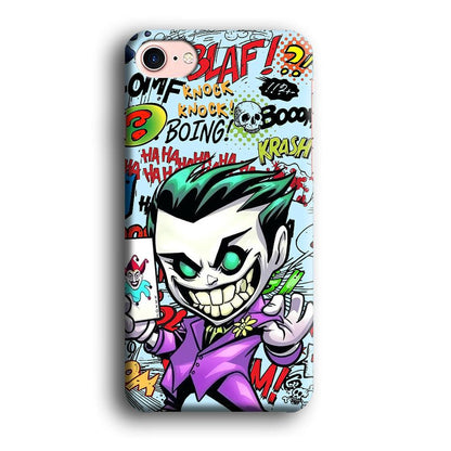 Joker Cartoon Smily Bomb iPhone 8 Case-Oxvistore