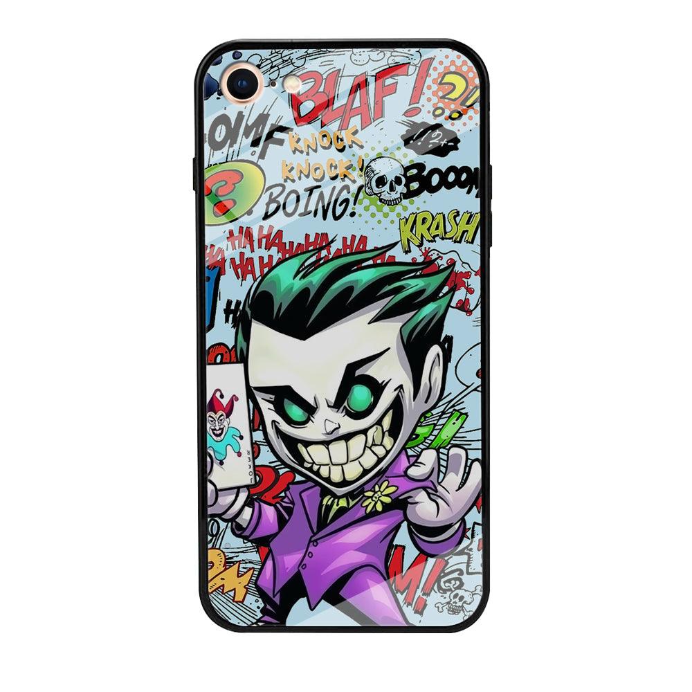 Joker Cartoon Smily Bomb iPhone 8 Case-Oxvistore