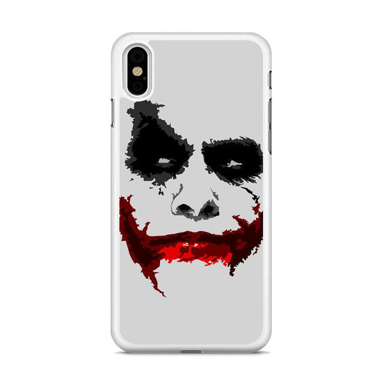 Joker Face of Seriousness iPhone X Case-Oxvistore