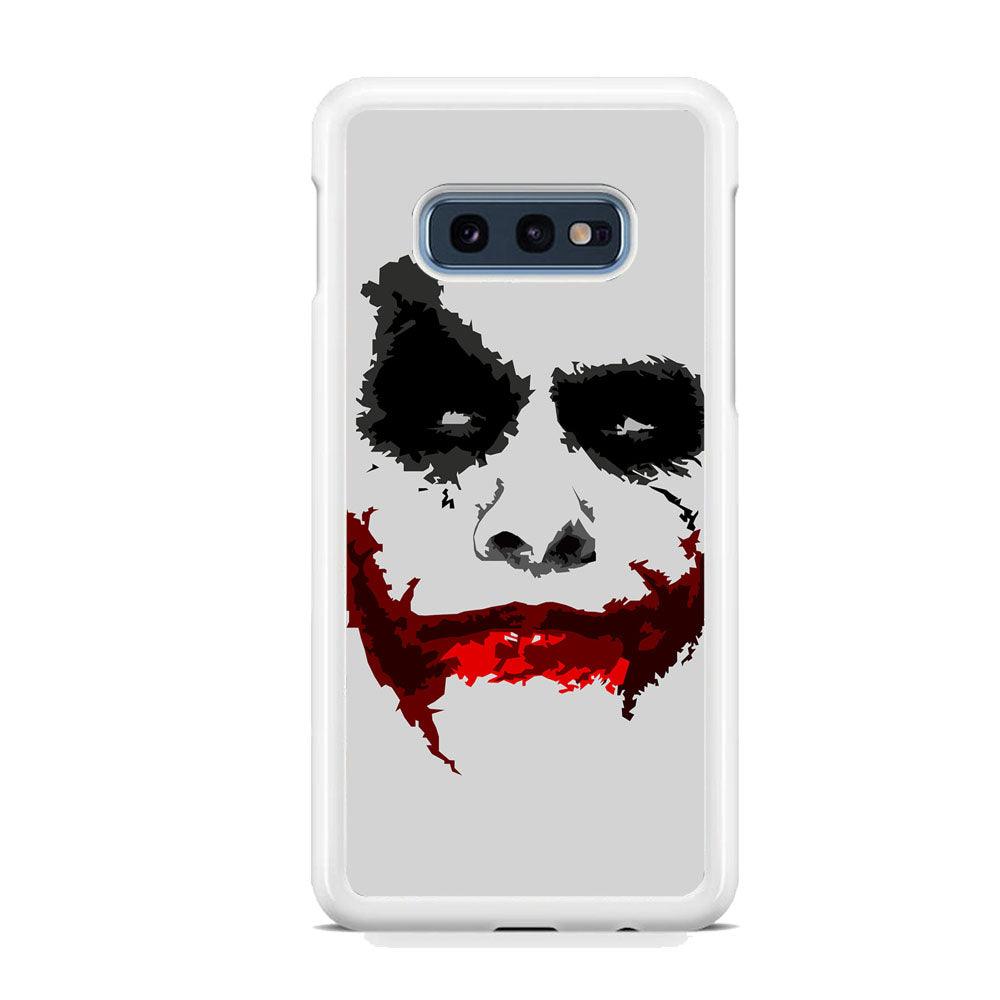 Joker Face of Seriousness Samsung Galaxy S10E Case-Oxvistore