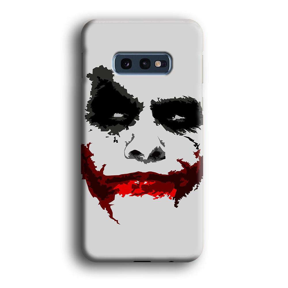 Joker Face of Seriousness Samsung Galaxy S10E Case-Oxvistore