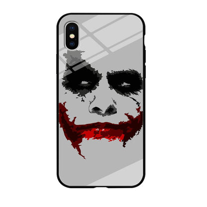 Joker Face of Seriousness iPhone X Case-Oxvistore