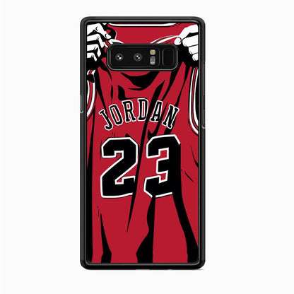 Jordan Jersey 23 Samsung Galaxy Note 8 Case-Oxvistore