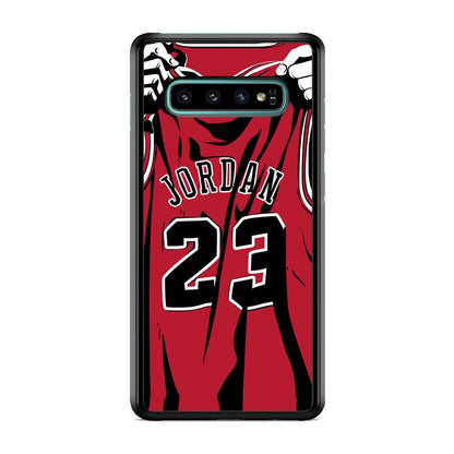 Jordan Jersey 23 Samsung Galaxy S10 Plus Case-Oxvistore