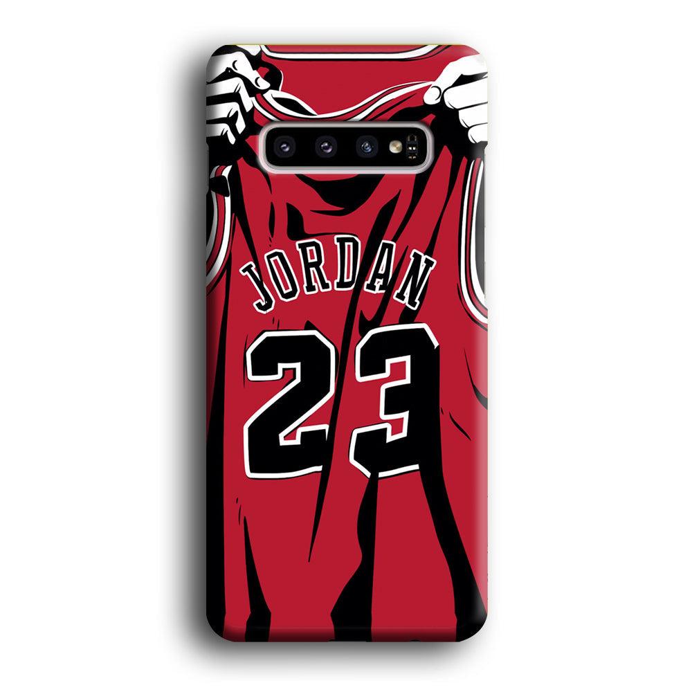 Jordan Jersey 23 Samsung Galaxy S10 Plus Case-Oxvistore