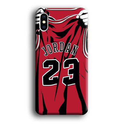 Jordan Jersey 23 iPhone X Case-Oxvistore