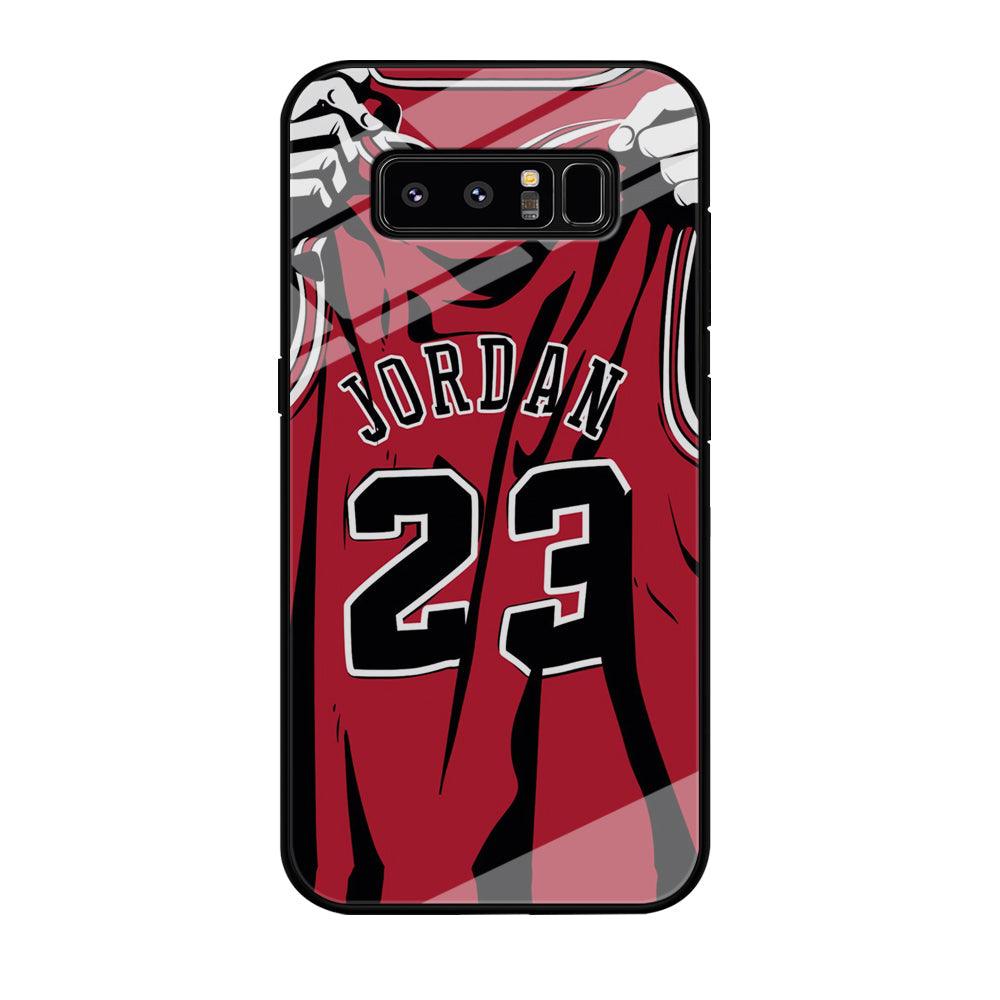 Jordan Jersey 23 Samsung Galaxy Note 8 Case-Oxvistore