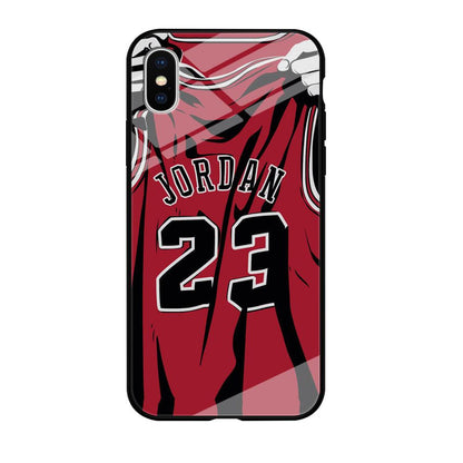 Jordan Jersey 23 iPhone X Case-Oxvistore