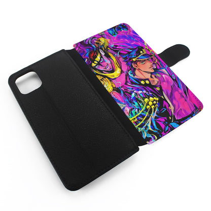 Jotaro Kujo Jojo Flip Wallet Phone Case