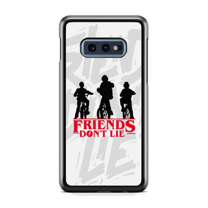 Journey of Life and Friends Don't Lie Samsung Galaxy S10E Case-Oxvistore