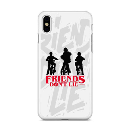 Journey of Life and Friends Don't Lie iPhone X Case-Oxvistore