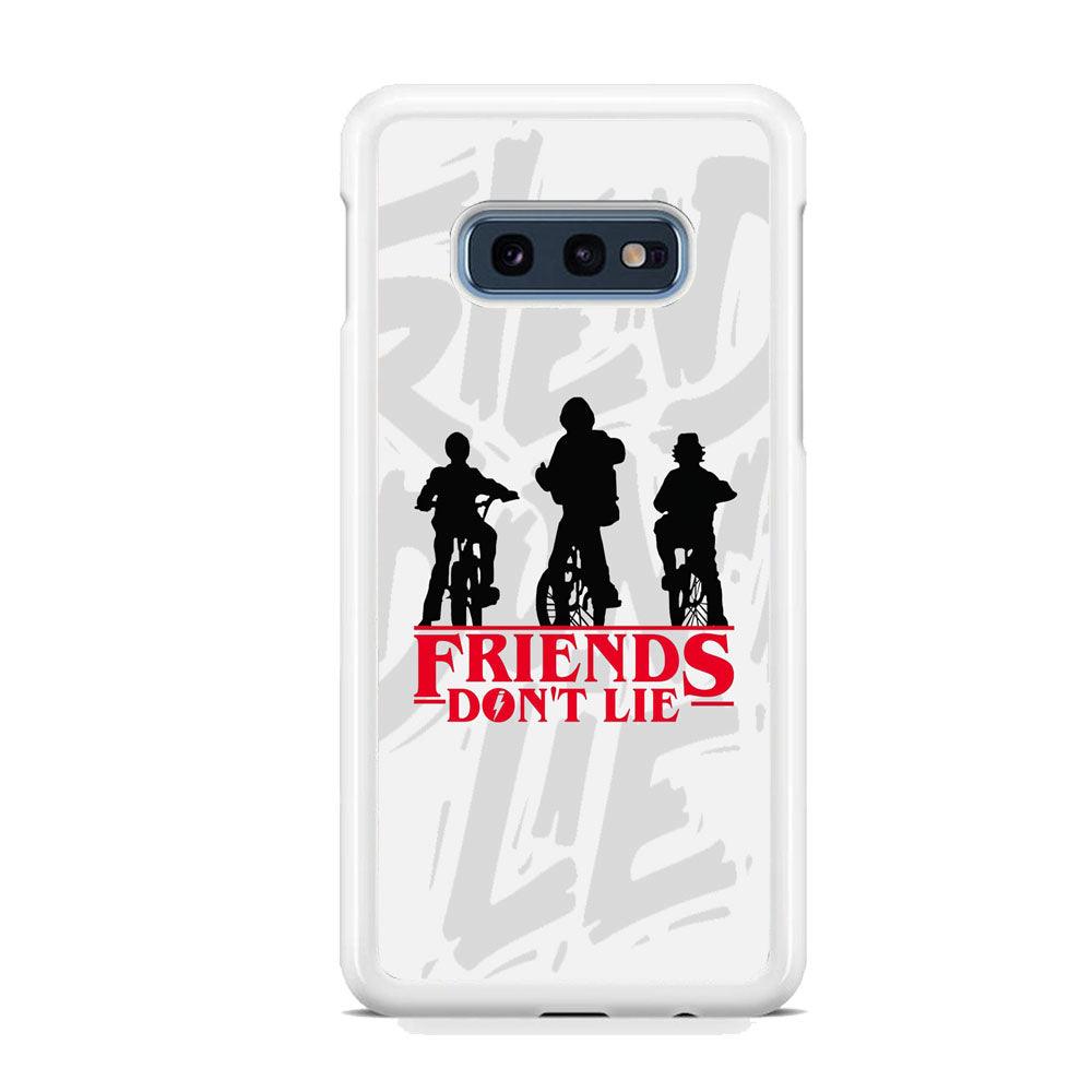 Journey of Life and Friends Don't Lie Samsung Galaxy S10E Case-Oxvistore