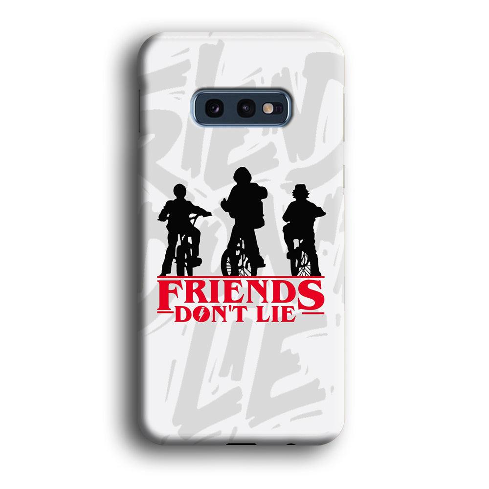 Journey of Life and Friends Don't Lie Samsung Galaxy S10E Case-Oxvistore