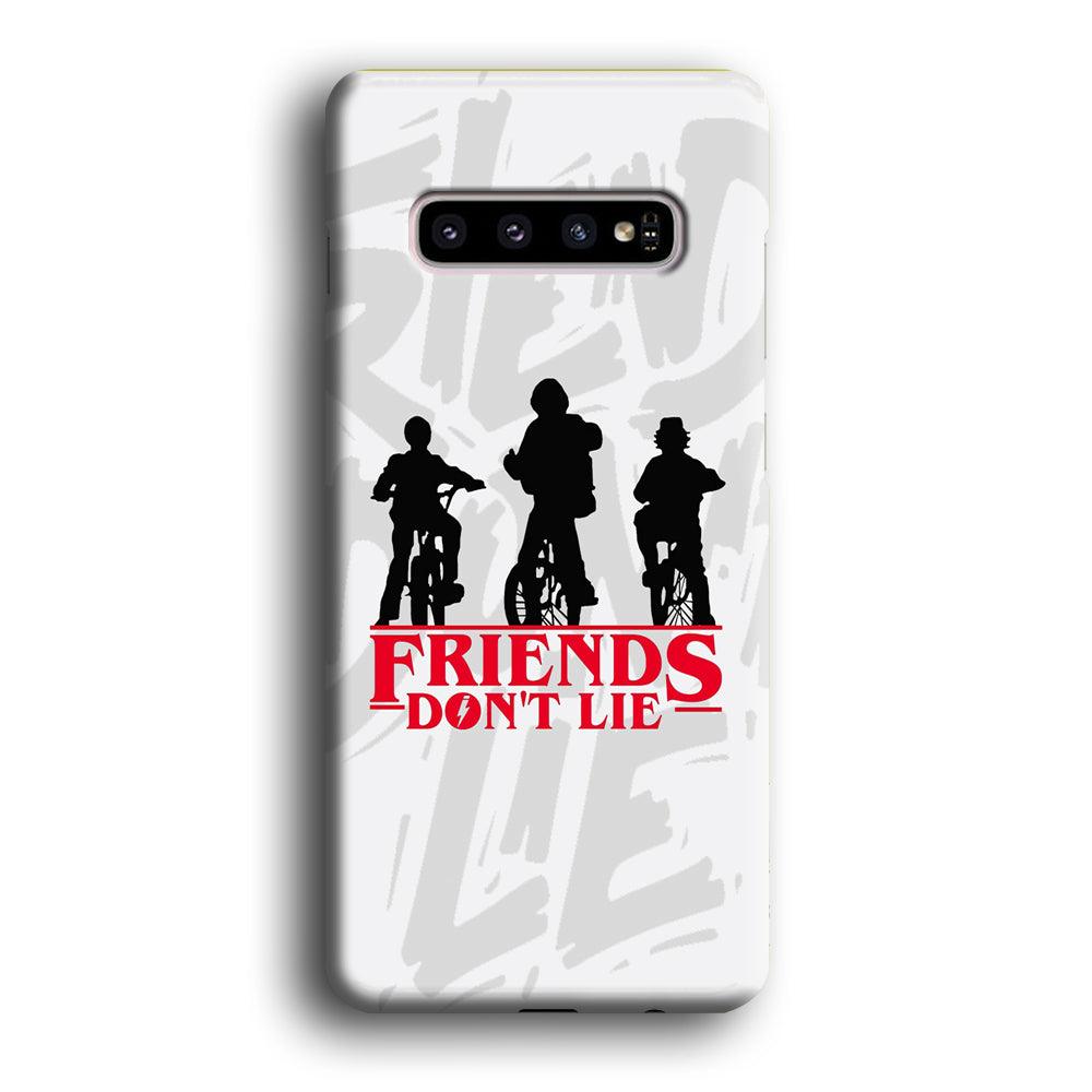 Journey of Life and Friends Don't Lie Samsung Galaxy S10 Plus Case-Oxvistore