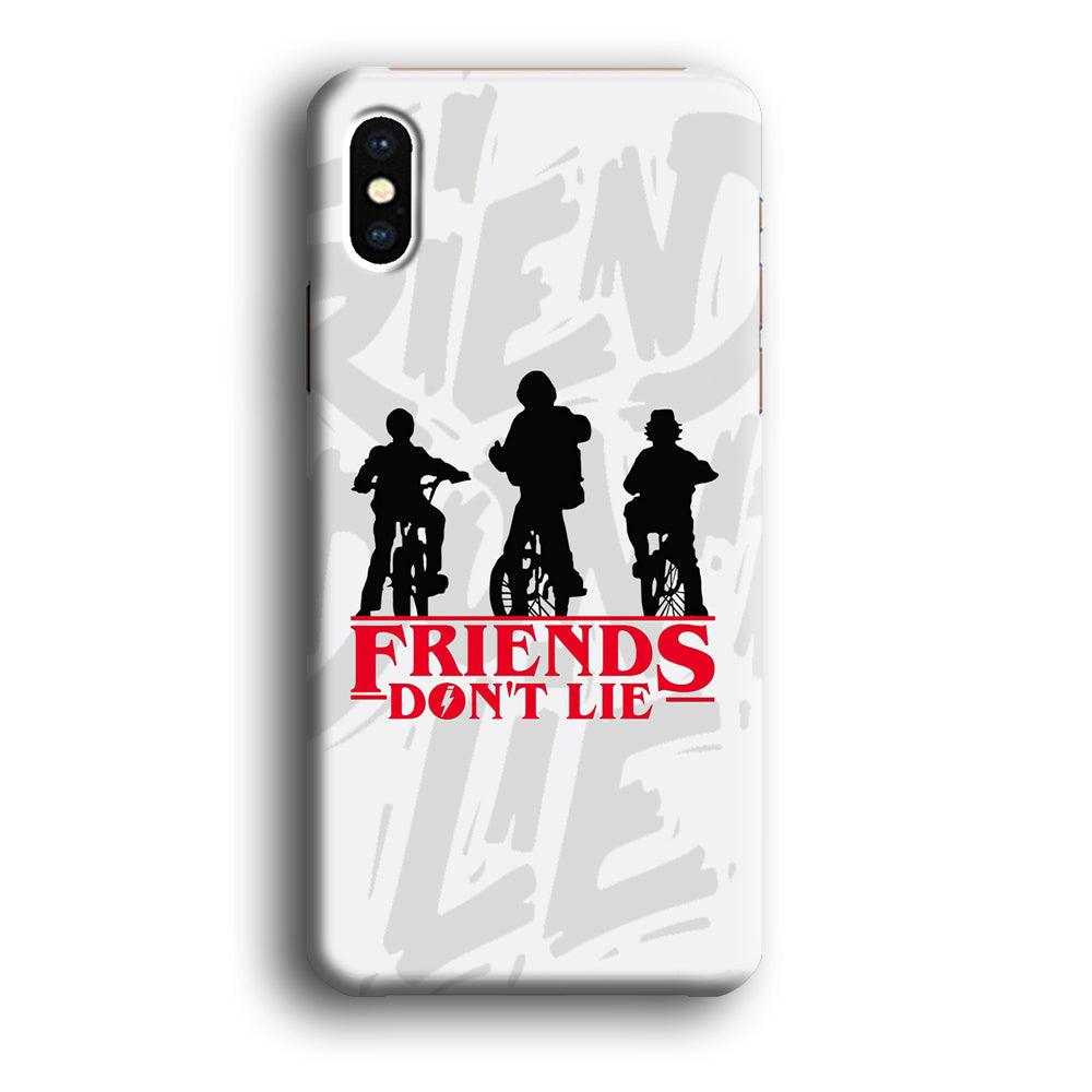 Journey of Life and Friends Don't Lie iPhone X Case-Oxvistore