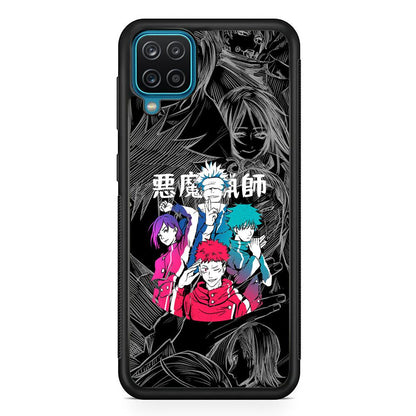 Jujutsu Kaisen Coloring Friendship Samsung Galaxy A12 Case-Oxvistore