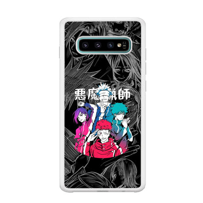 Jujutsu Kaisen Coloring Friendship Samsung Galaxy S10 Plus Case-Oxvistore